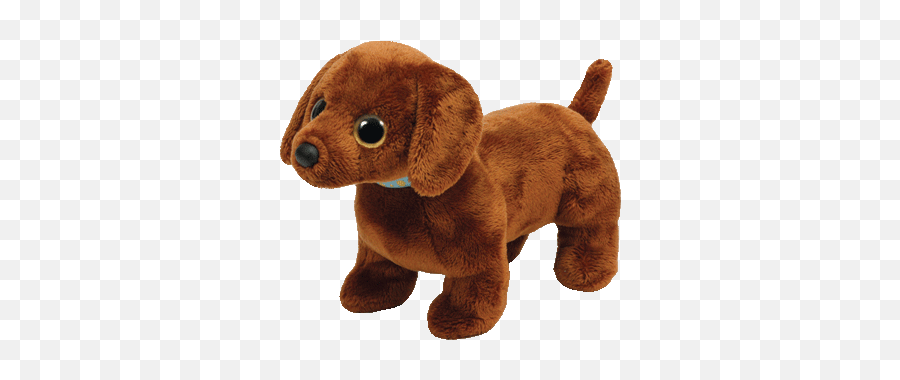 Frank Ty Stuffed Dog - Sausage Dog Beanie Boos Emoji,Dollar Store Stuffed Toys Emotions