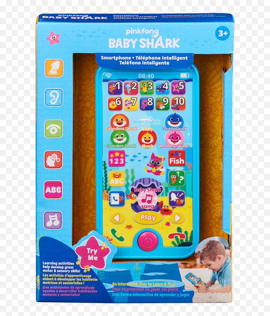 Smartphone - Pinkfong Babyshark By Wowwee Baby Shark Phone Emoji,Jugar Descifrando Emojis