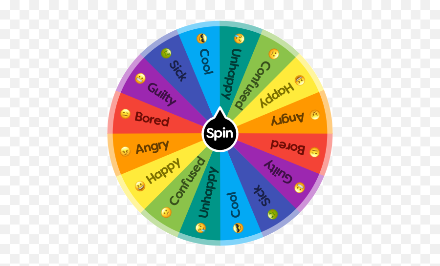 What Is Your Emotion - Spin The Wheel Roblox Games Emoji,What Is Emotion