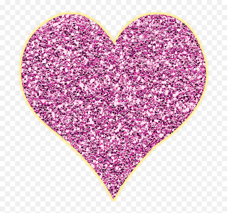 Glitter Clipart Colourful Heart Glitter Colourful Heart - Sparkly Heart Png Emoji,Heart With Sparkles Emoji
