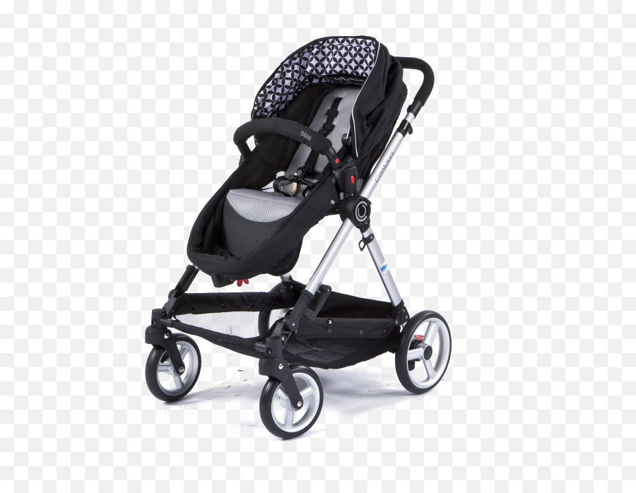 Contours Bliss Stroller - Solid Emoji,Babyhome Emotion Stroller Black