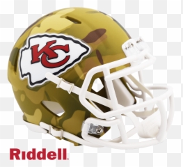 Kansas City Chiefs - Camo Alternate Speed Riddell Mini Cleveland Browns Helmet Png Emoji,Gators Emoticon Georgia Bulldogs
