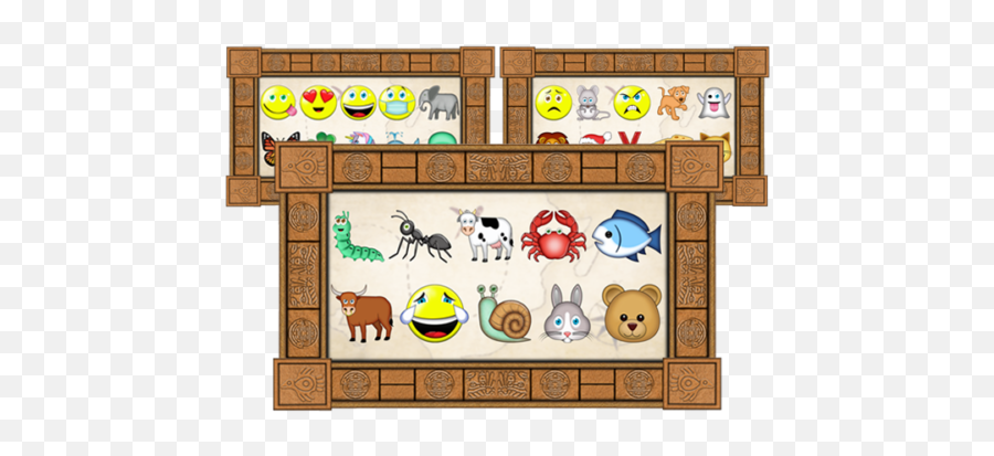 Emoji Hunts U2013 Welcome To The Jungle - Decorative,Emoji Frame