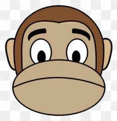 Monkey Emoji Clipart - Funny Monkey Emoji,Bad Monkey Emojis