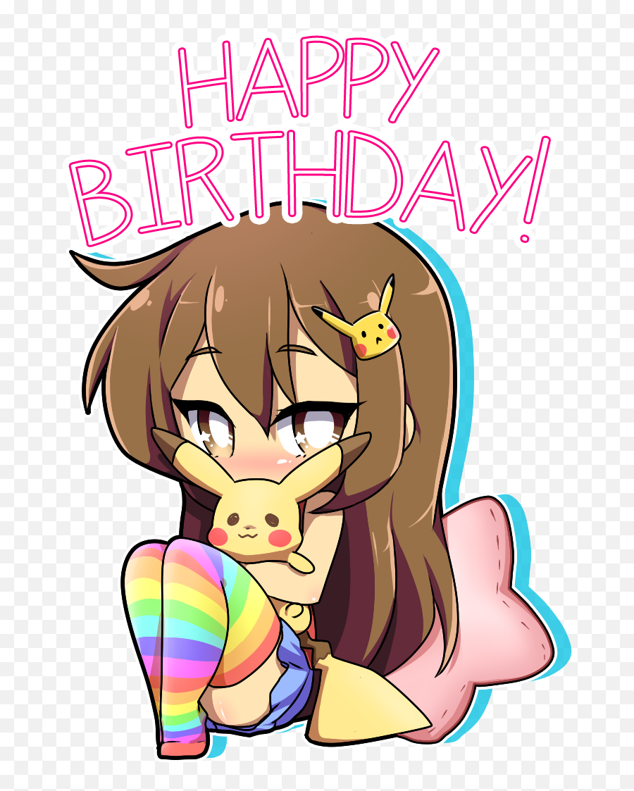 Happy Birthday Babydoll Dreachu Donu0027t Forget To Support - Fictional Character Emoji,Dont Forget Emoticon