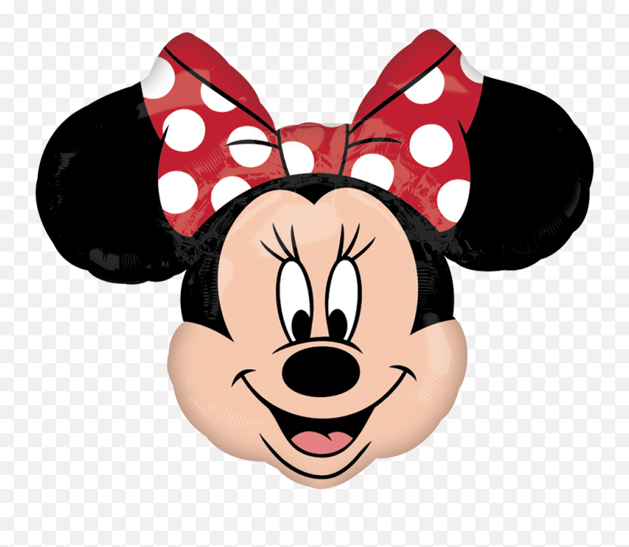 O12 Minnie Mouse Xl - 14 Supershape U2013 Fiestasnuevojapon Mickey Mouse Emoji,Emoticon Simbolo Do Mickey Mouse