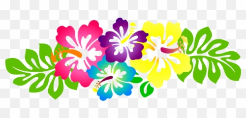 Luau Clip Art - Clipartbarn Hawaiian Flowers Clip Art Emoji,Hawaiian Flower Emoticon