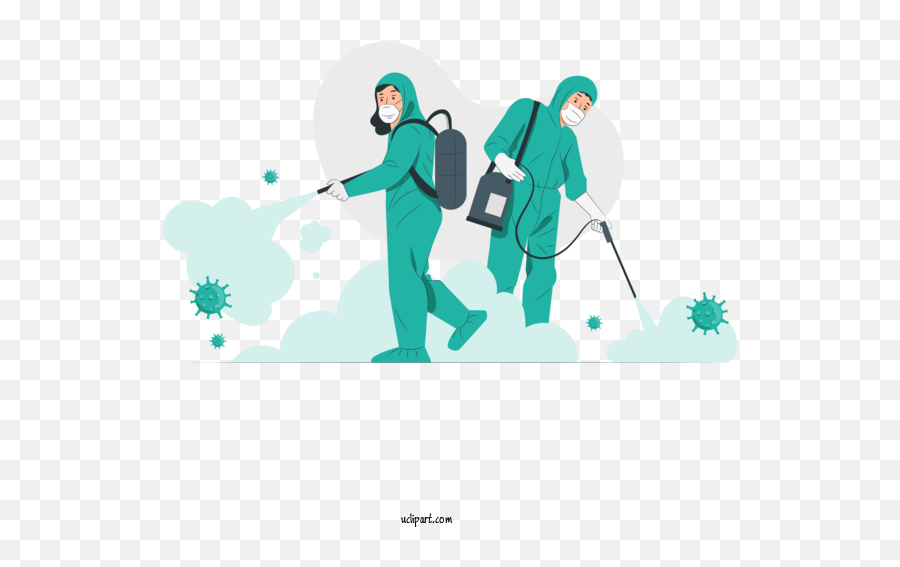 Medical Disinfectant Pest Control Cleaning For Coronavirus - Fumigation Clipart Emoji,X Ray Emoji