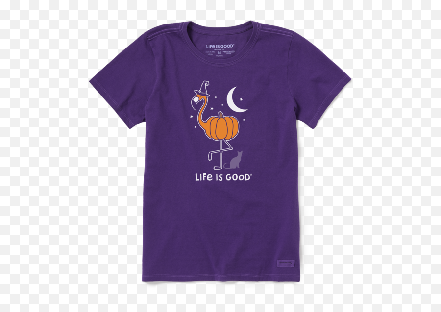 Halloween Collection Life Is Good Official Website - Short Sleeve Emoji,Pumpkin Emoji Happy Girl