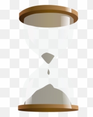 Hourglass Sandstone Clock Sand - Kum Saati Png Emoji,Out Of Sand Hour Glass Emoji