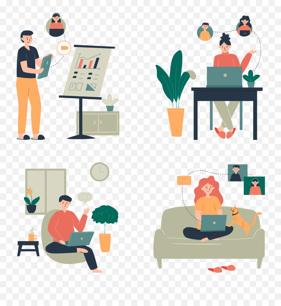 Etiquette Matters A Message To Remote Teams Emoji,Slack Emojis Blurry