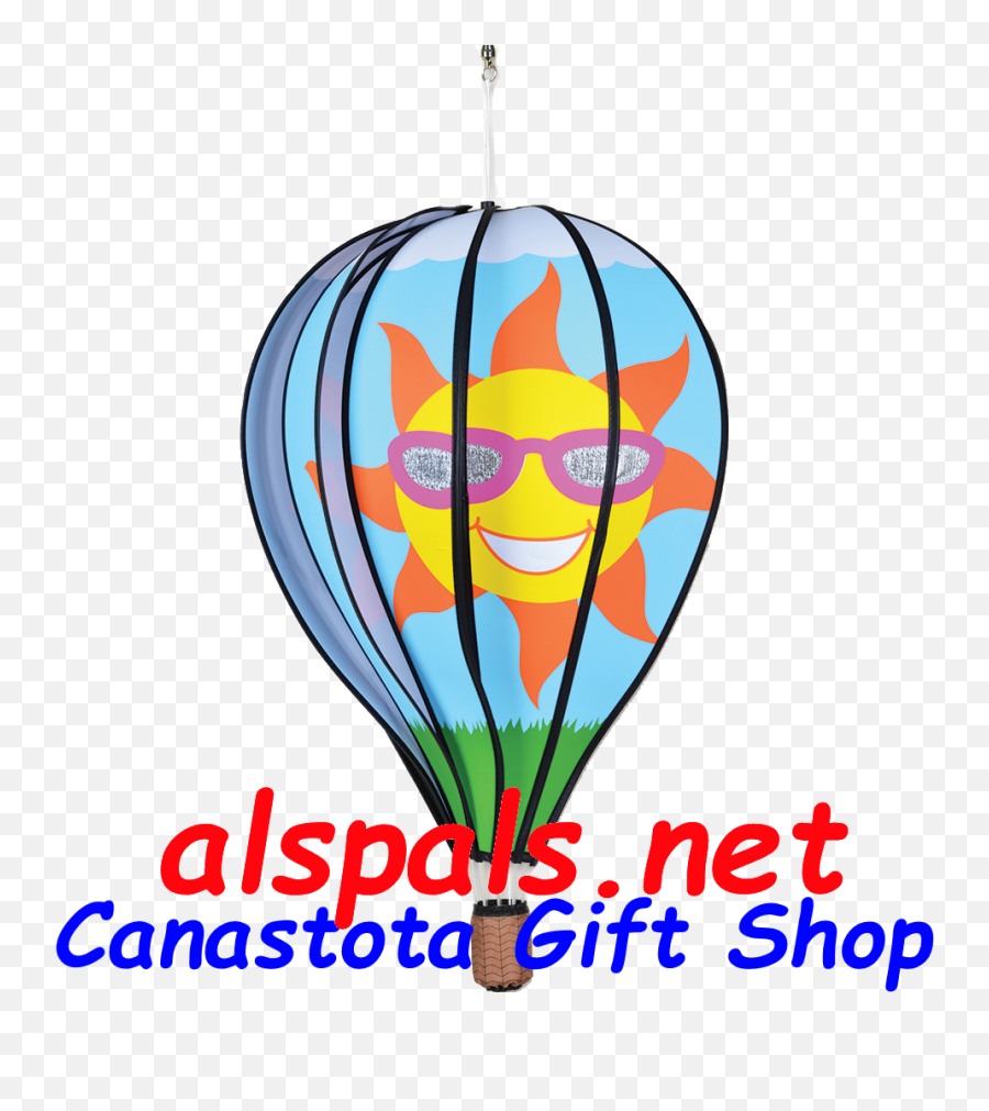 Catalog For Hot Air Balloons 22 U0026 26 Wind Spinners Emoji,Hotairballoon Emoticon