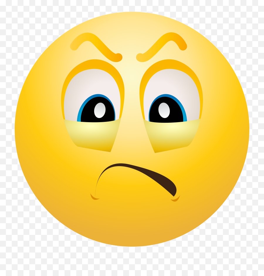 Annoyed Face Angry Emoticon Emoji Png - Transparent Angry Clipart Png,Indian Emoji