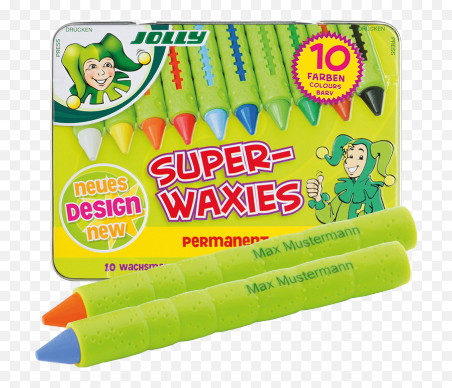 Superwaxies Permanent 10 Colours - Jolly Shop Emoji,Emojis Vrayon