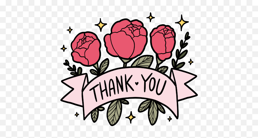 Chiaralbart Thank You Sticker - Chiaralbart Thank You Thanks Emoji,Yous & Yay: New Emotions