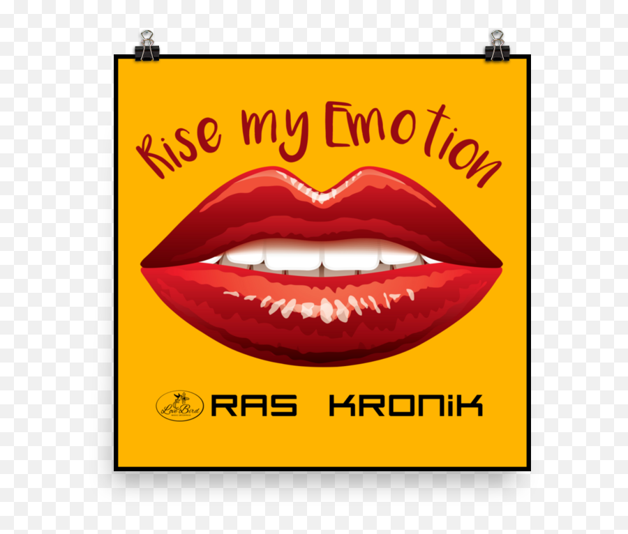 Ras Kronik - Rise My Emotion Photo Paper Poster Emoji,Photographs Showing Emotion