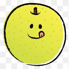 Desenho Grande De Frutas Para Imprimir - Green Png Emoji,Desenho De Emoticon Safado Para Colorir