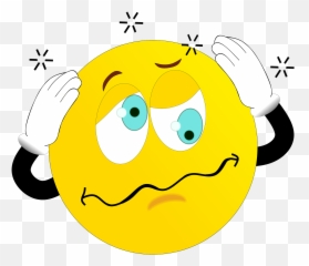 Dealing With Hangovers - Confused Emoji,Headache Emoji