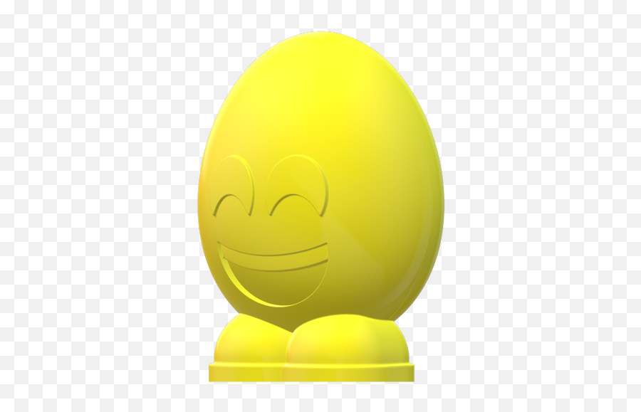 Sm1014 Egg Emoji Smile Plastic Soap Mold,Smile Determined Emoji
