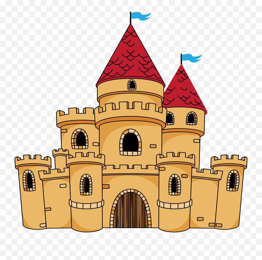 Clipart Houses Forest Clipart Houses - Castle Clipart Emoji,Emoji Castle And Book