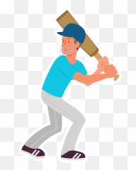 Cricket By Marcossoft - Sticker Maker For Whatsapp Emoji,Cricket Bat And Ball Emoji