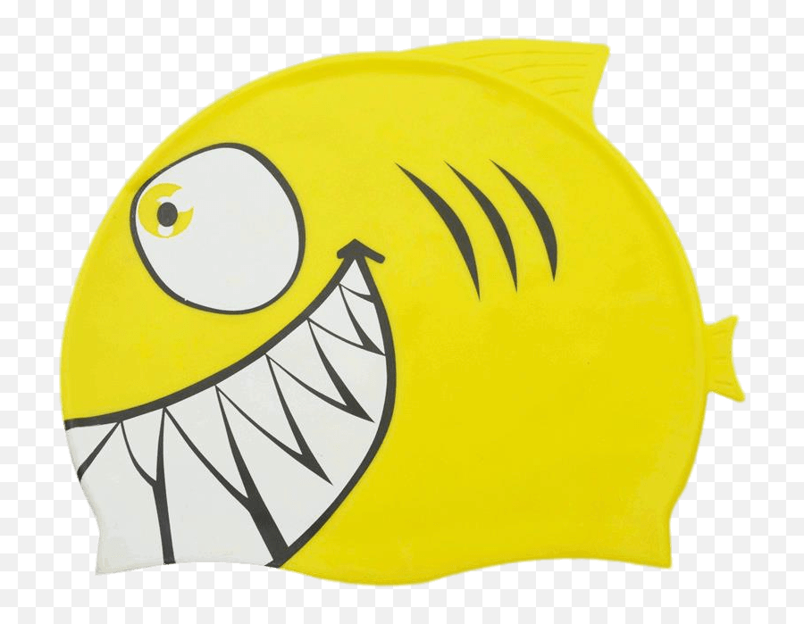 Shark Swimming Hat Transparent Png - Shark Swimming Cap Png Emoji,Swimming Emoticon