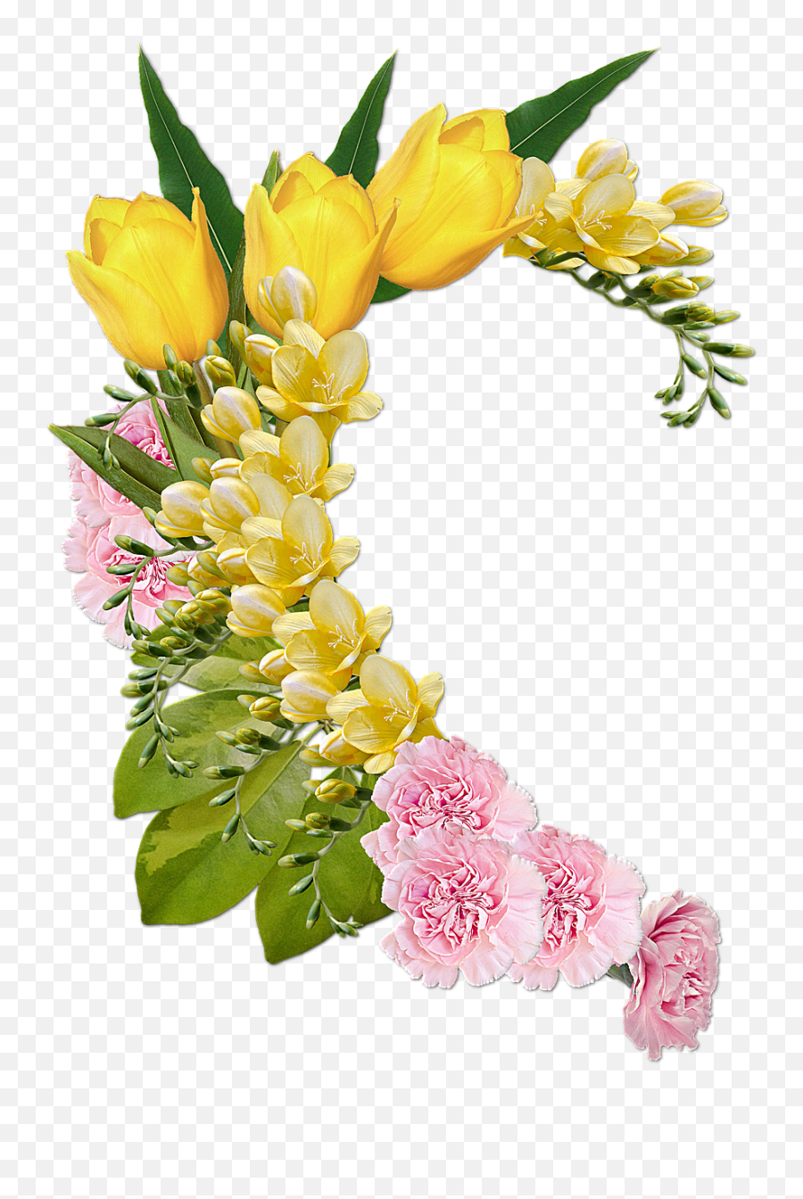 Flower Bouquet Png - Wedding Invitation Wallpaper Yellow Flower Emoji,Good Morning Beautiful Emoji