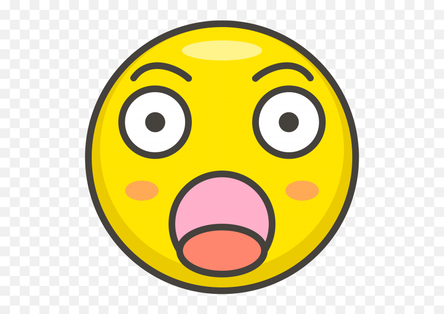 Astonished Face Emoji - Cara Asombrada Png Sin Fondo,Stunned Face Emoticon