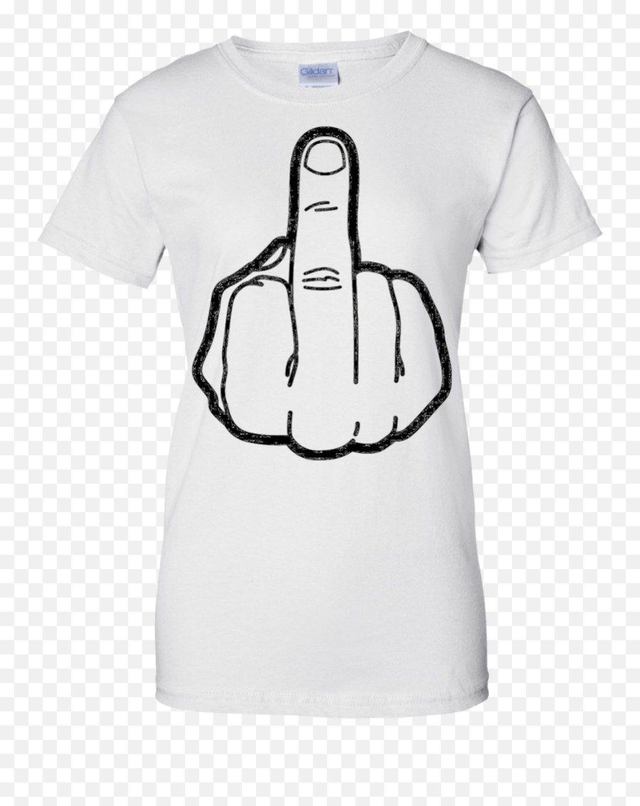 Middle Finger Drawing Fuck You Biker Shirt Flipping Off - Sign Language Emoji,Rude Finger Emoji
