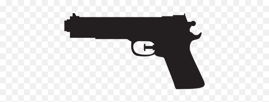 Clip Art Pistol Handgun Revolver - Transparent Gun Clipart Png Emoji,Gun And Star Emoji Answer