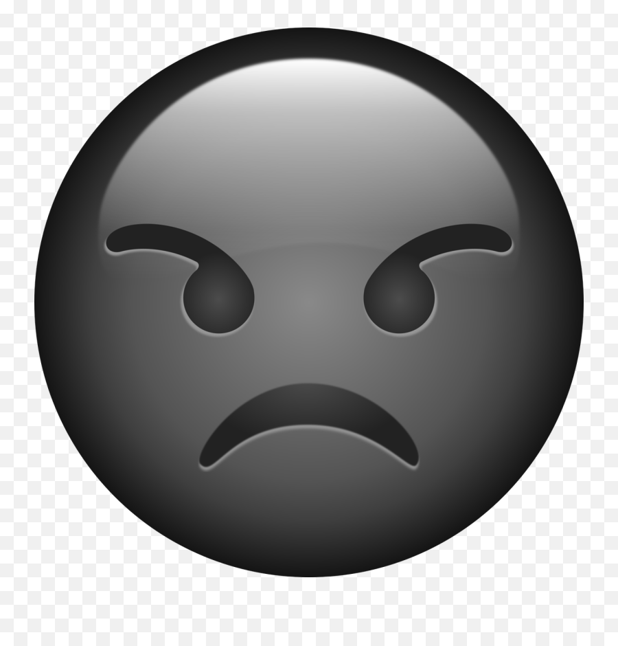 Face Anger Emoji - Dot,Stressed Emoji