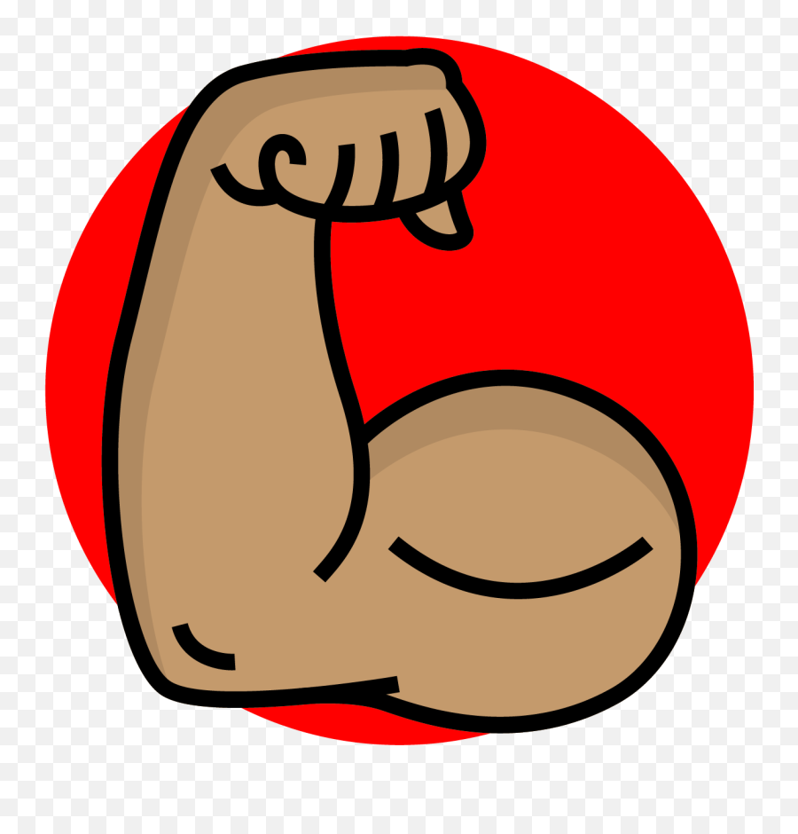 Arm Muscle Art Sturdy Freeuse Library - Brazo Fuerte Png Emoji,Strong Arm Emoji