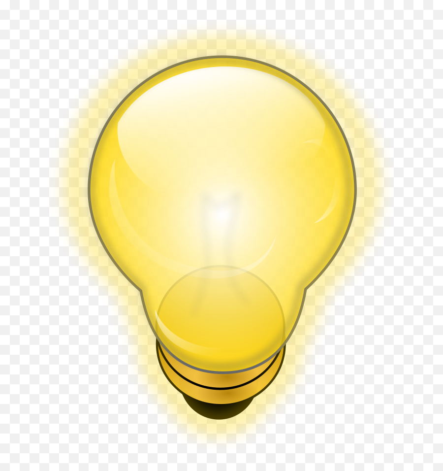 Free Lightbulb Image Download Free Clip Art Free Clip Art - Glowing Light Bulb Gif Png Emoji,Sun Lightbulb Hand Emoji