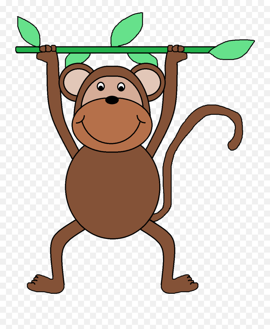 Monkey Clip Art For Teachers Free Clipart Images 4 - Clipartix Monkey Clip Art Emoji,Monkey Face Emoji
