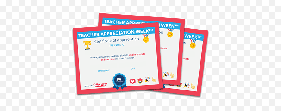 Teacher Appreciation Week - Events National Pta Horizontal Emoji,Teacher Emoji