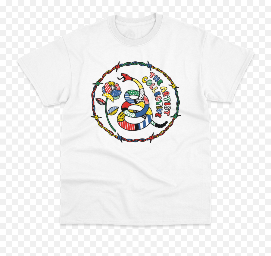 Donu0027t Tread Tee Shirt - White Short Sleeve Emoji,Emoticon Tee Shirts