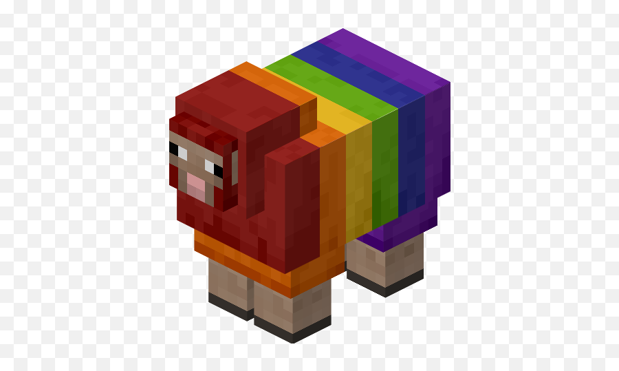 Rainbow Sheep Emoji,Emojis In Minecraft Renaming