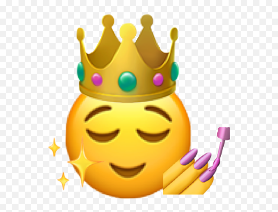 Emoji Queen Sticker - Queen Crown Emoji,Queen Emoji