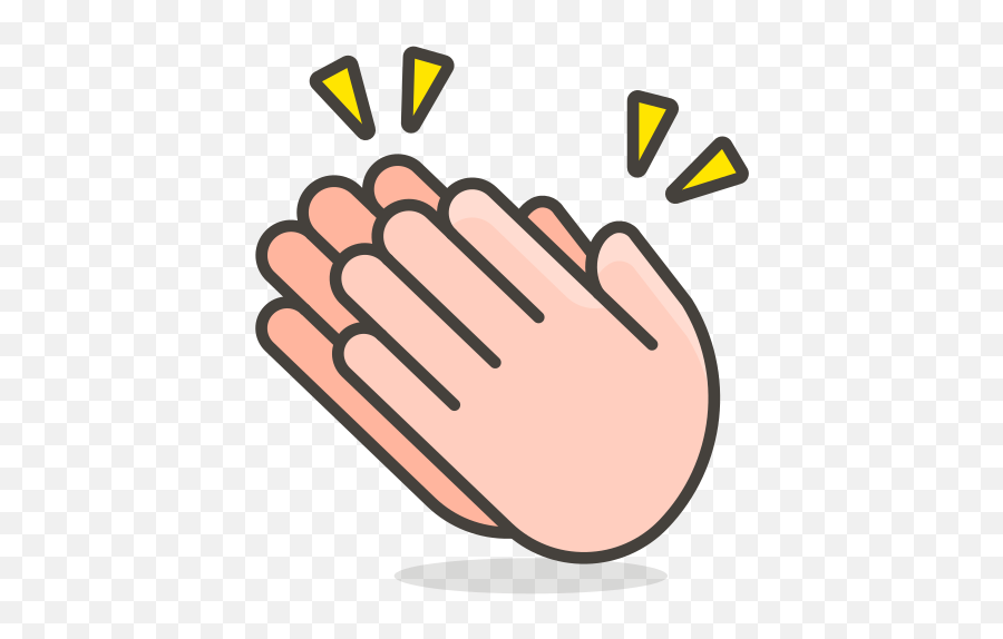 Clapping Hands Free Icon Of 780 Free Vector Emoji - Clap Hands Clip Gif,Hand Shaking Emoji