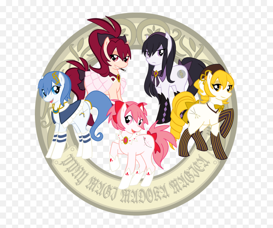 See Not All My Little Pony Fan Art Is Erotic Fan Fic Anime - Puella Magi Madoka Magica Mlp Meme Emoji,Mlp Emoticons Deviantart
