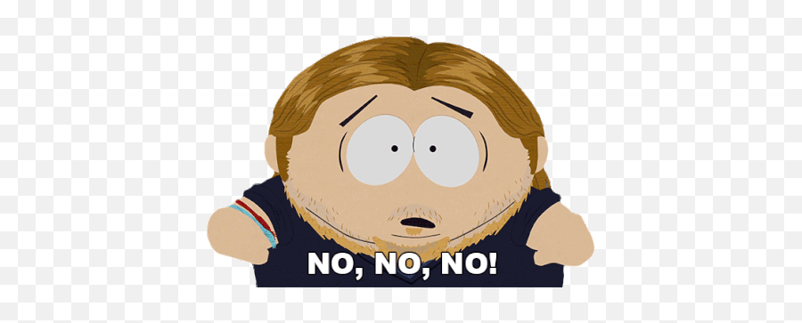 No No No South Park Gif - Transparent Cartman Gif Emoji,South Park Emojis For Android