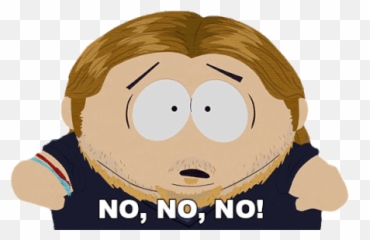 No No No South Park Gif - Transparent Cartman Gif Emoji,South Park Emojis For Android