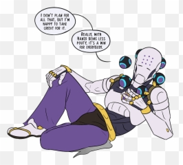 Kitsune2022 - Fictional Character Emoji,Hanzo Feeling Emotions Comic