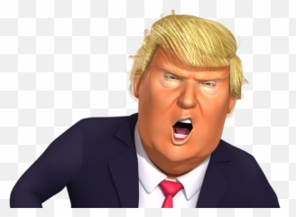 President Donald Trump Making America Great Again By Potato Labs Llc - Transparent Trump Vector Free Emoji,Donald Trump Looks Like Emoticon