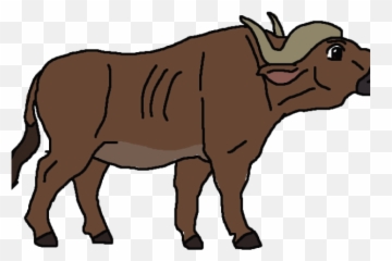 African Buffalo Clipart Wild Buffalo - Buffalo Clipart Transparent Png Emoji,Buffalo Bills Emoji