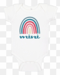 Mini Rainbow Shirt Emoji,Rain Emoji Shirt