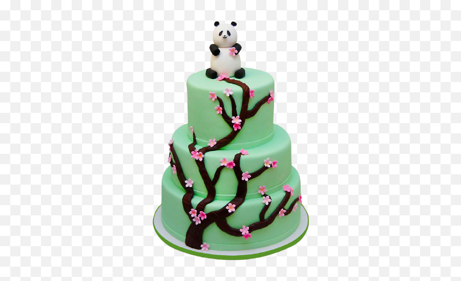 Cremino - Baby Shower Panda Cakes Emoji,Make Emojis Out Of Fondant