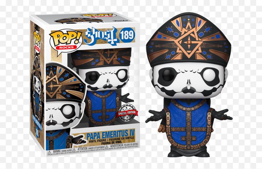 Ghost - Papa Emeritus Iv Metallic Pop Vinyl Figure Funko Pop Papa Emeritus Emoji,Funko My Emojis