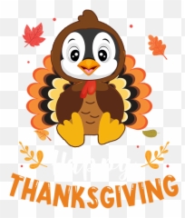 Penguin Wear Turkey Costume Happy Thanksgiving T - Shirt Thanksgiving Penguin Emoji,Pinguin Emoji