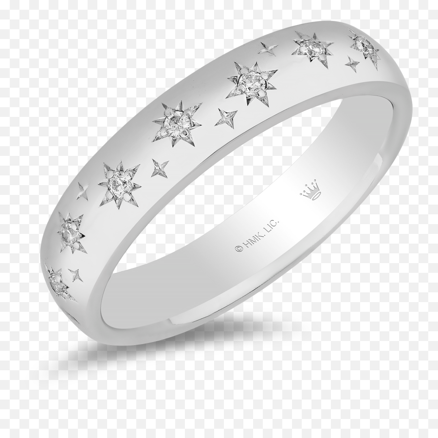 Hallmark Diamonds Eternity Band Ring In Sterling Silver With Diamond Accents - Wedding Ring Emoji,Advertising Selling Emotion Hallmark